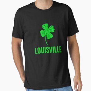 Louisville Irish, St Patricks Day, Four Leaf T-Shirt